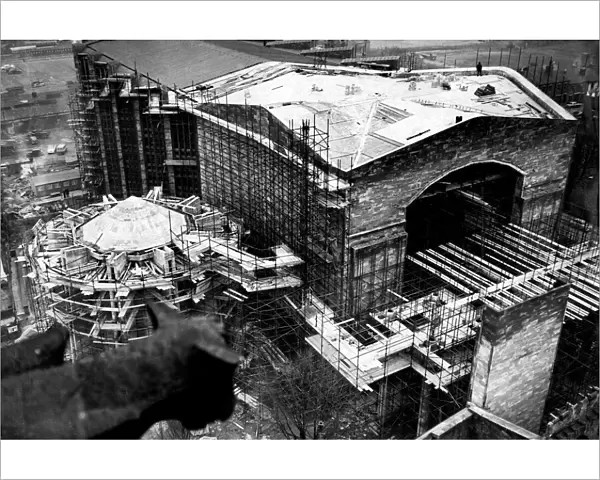 The Construction of Coventry Cathedral, 1961