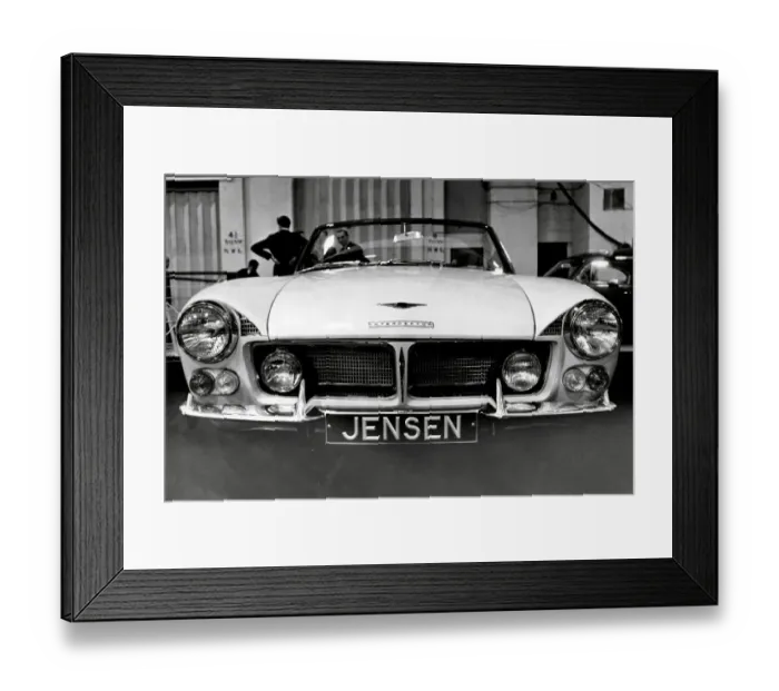 Framed Print : Jensen Interceptor 1965 Framed Print : Jensen Interceptor 1965
