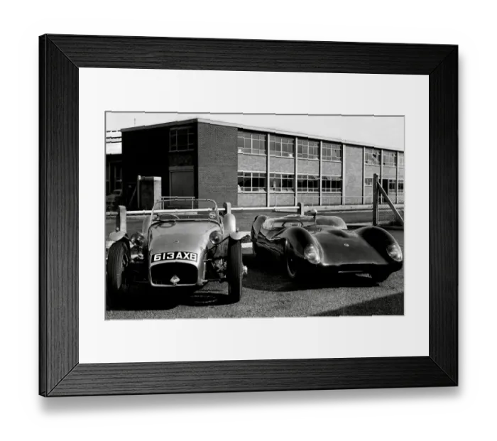 Framed Print : The Lotus Seven 1960