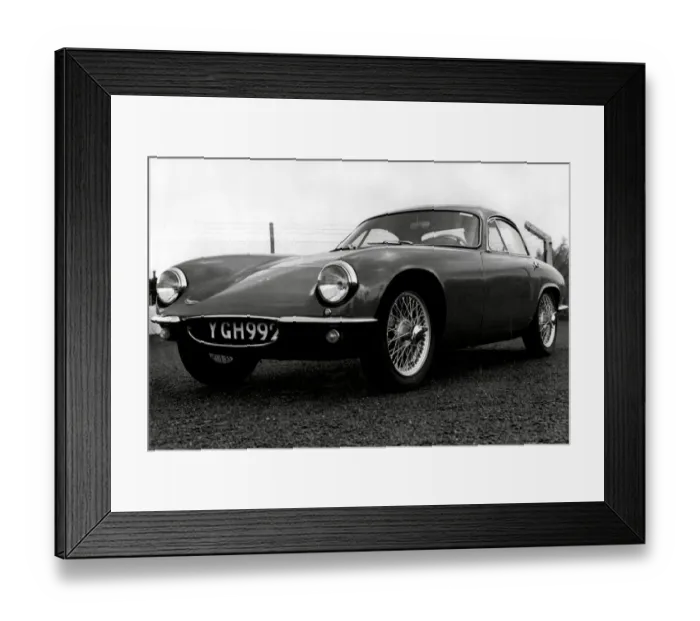 Framed Print : Lotus Elite Gran Turismo 1960