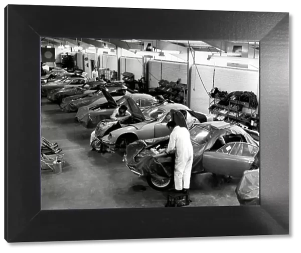 The Lotus Elite in production