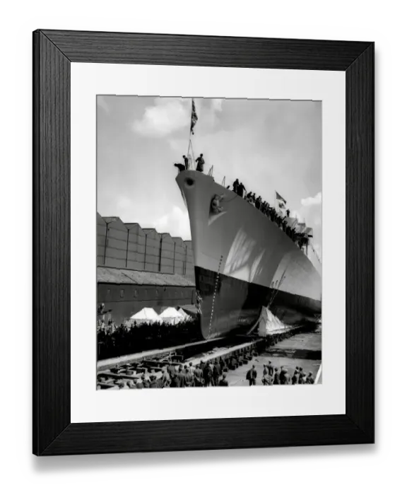 Framed Print : HMS Devonshire, Royal Navy Destroyer Ship Framed Print : HMS Devonshire, Royal Navy Destroyer Ship