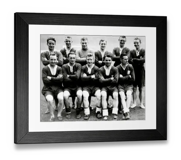 Framed Print : Partick Thistle FC 1934