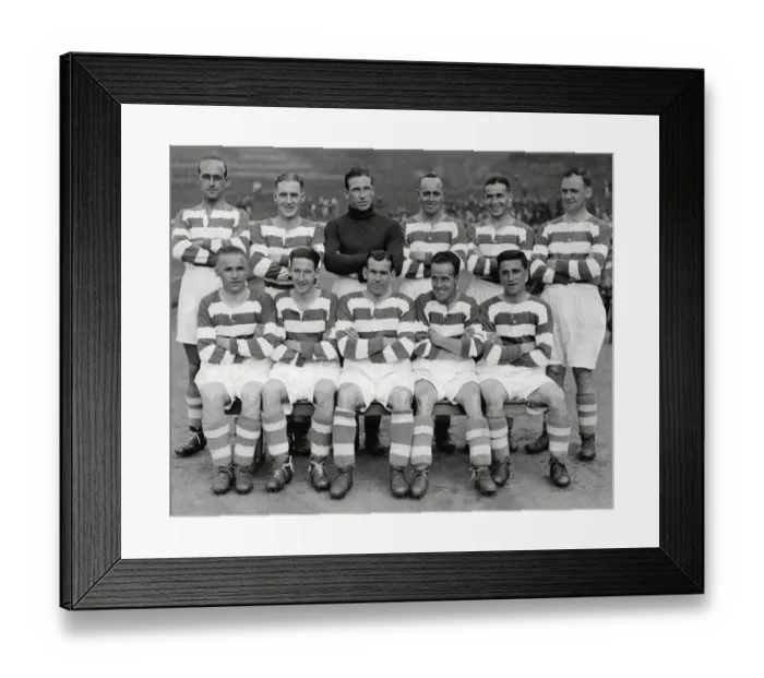 Framed Print : Glasgow Celtic FC 1935