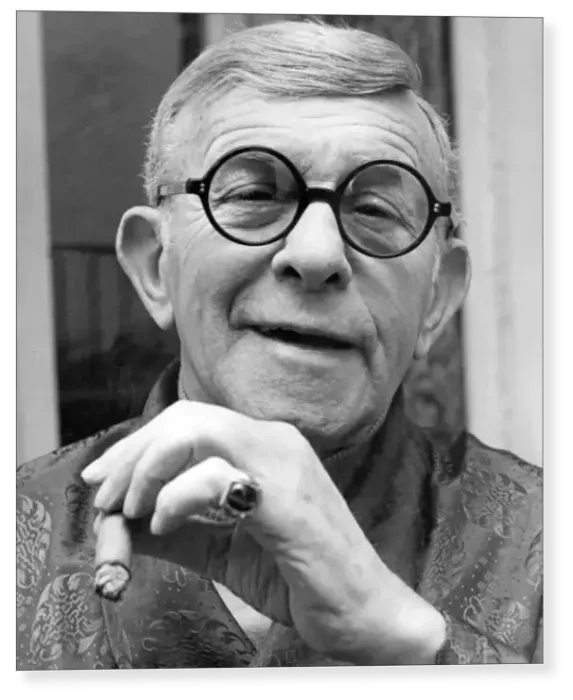 Print : George Burns Print : George Burns