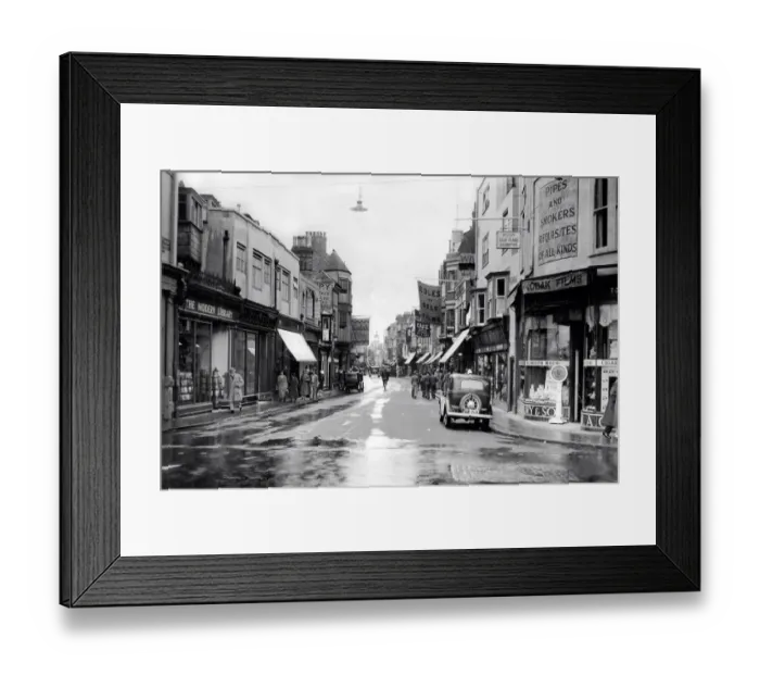 Framed Print : St. Mary Street, Weymouth, Dorset Framed Print : St. Mary Street, Weymouth, Dorset