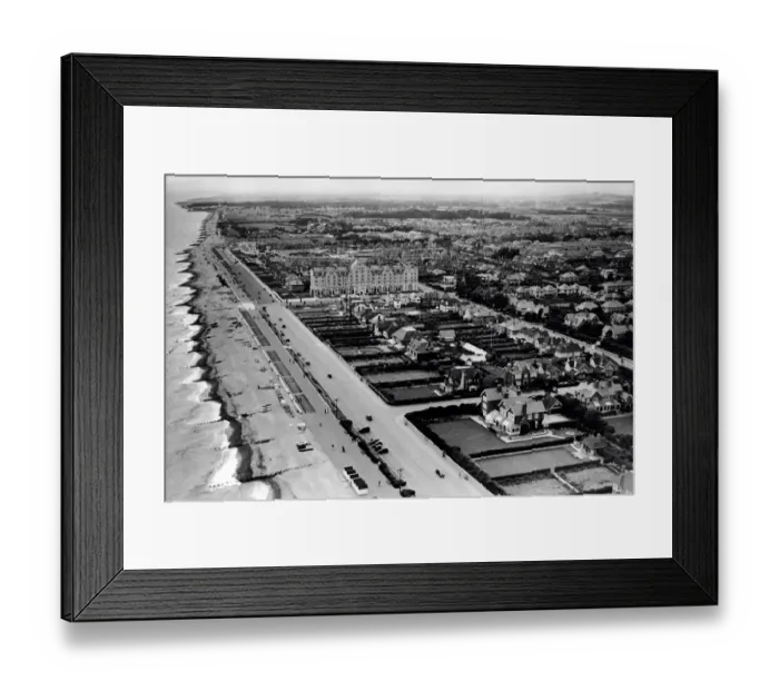 Framed Print : Aerial view of West Worthing 1936 Framed Print : Aerial view of West Worthing 1936