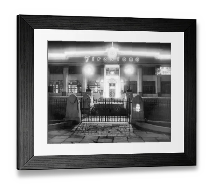 Framed Print : Firestone Tyre Factory Brentford Framed Print : Firestone Tyre Factory Brentford