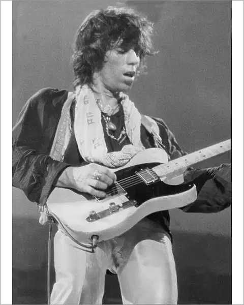 Keith Richards on stage 1976