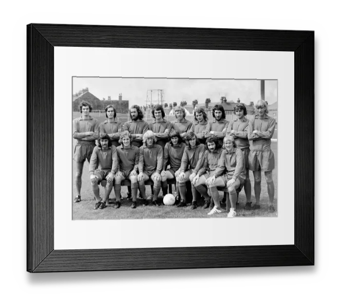 Framed Print : Gillingham F. C. team group 1973 / 74 season Framed Print : Gillingham F. C. team group 1973 / 74 season