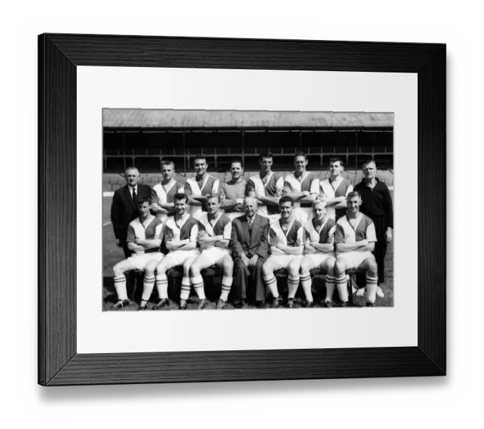 Framed Print : Blackburn Rovers FC, August 1960
