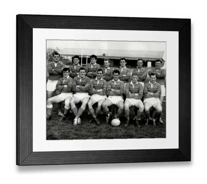 Framed Print : Wakefield Trinity Rugby League team 1960