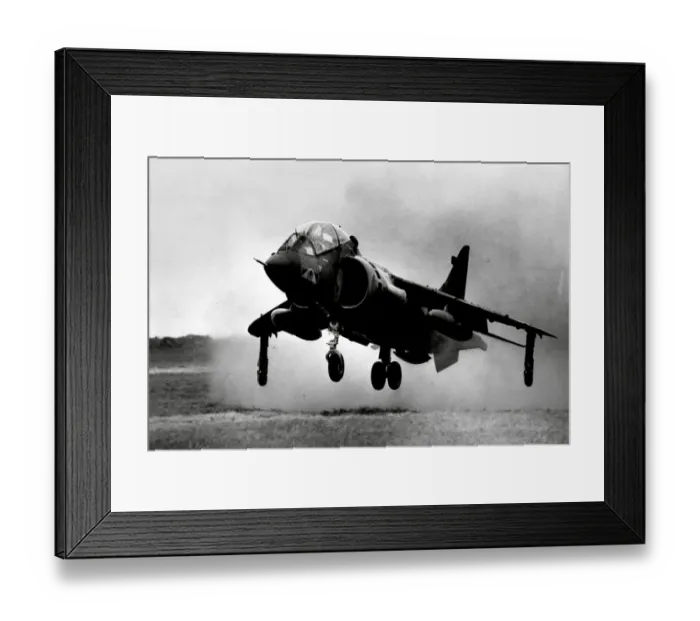 Framed Print : A Harrier T4A Framed Print : A Harrier T4A