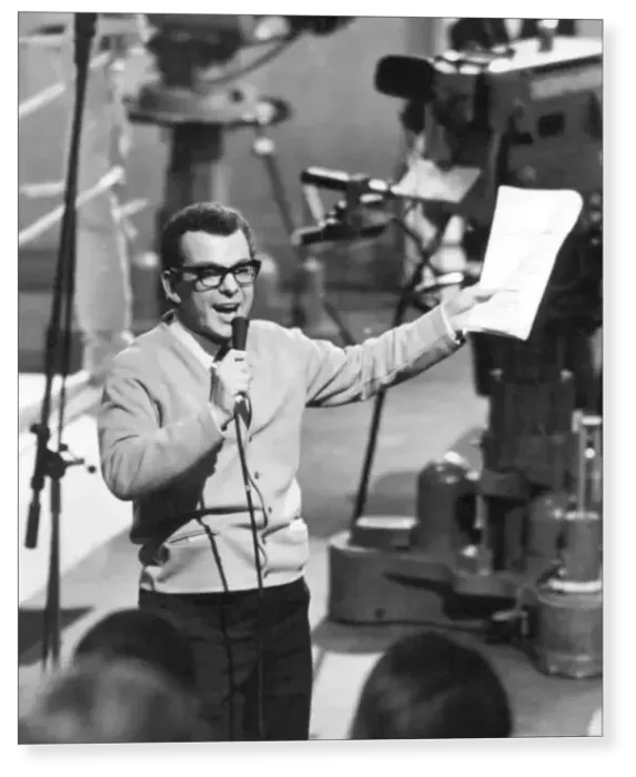 Print : Barry Cryer in 1967 Print : Barry Cryer in 1967