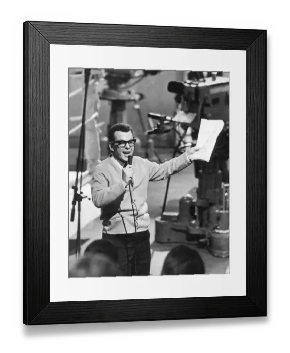 Framed Print : Barry Cryer in 1967 Framed Print : Barry Cryer in 1967