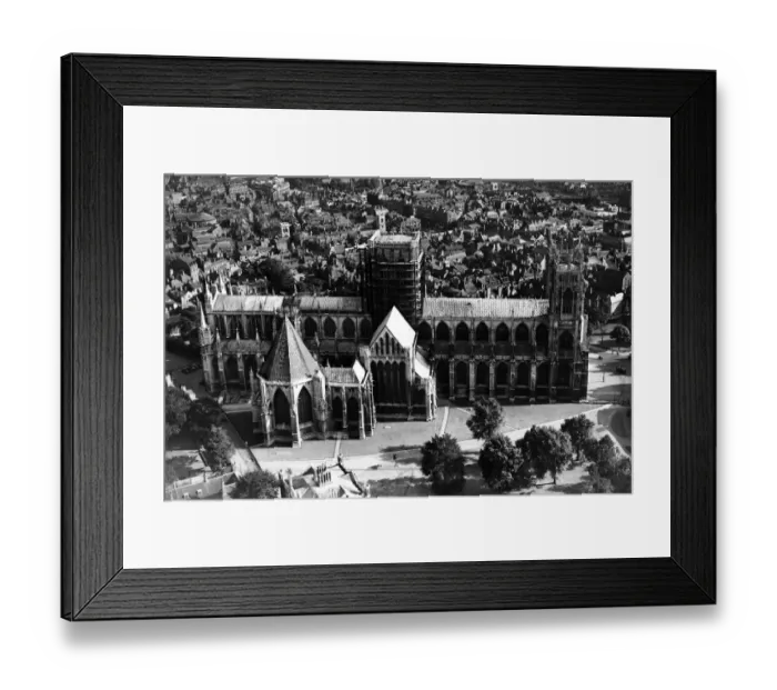 Framed Print : York Minster, 1952 Framed Print : York Minster, 1952