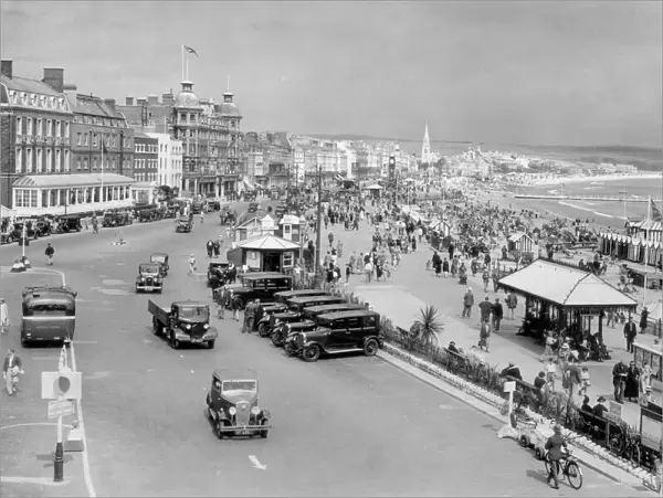 The Esplanade, Weymouth, Dorset in 1935