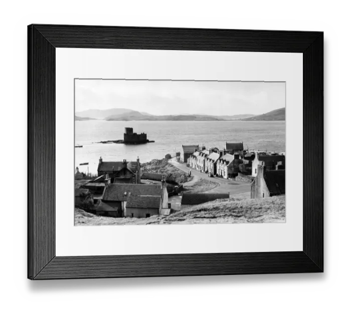 Framed Print : The Isle of Barra on the outer Hebrides 1950
