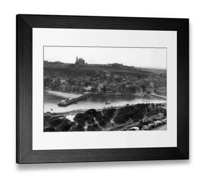 Framed Print : Whitby 1936 Framed Print : Whitby 1936