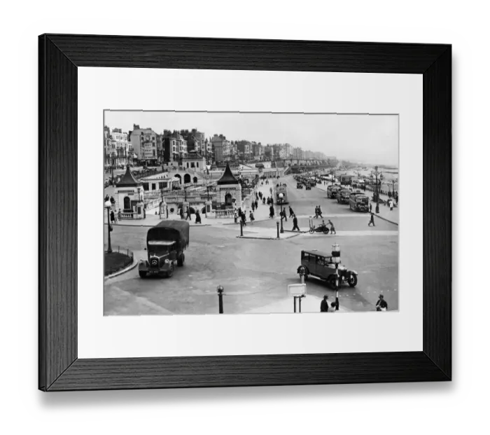 Framed Print : The Aquarium Marine Parade in Brighton 1937 Framed Print : The Aquarium Marine Parade in Brighton 1937