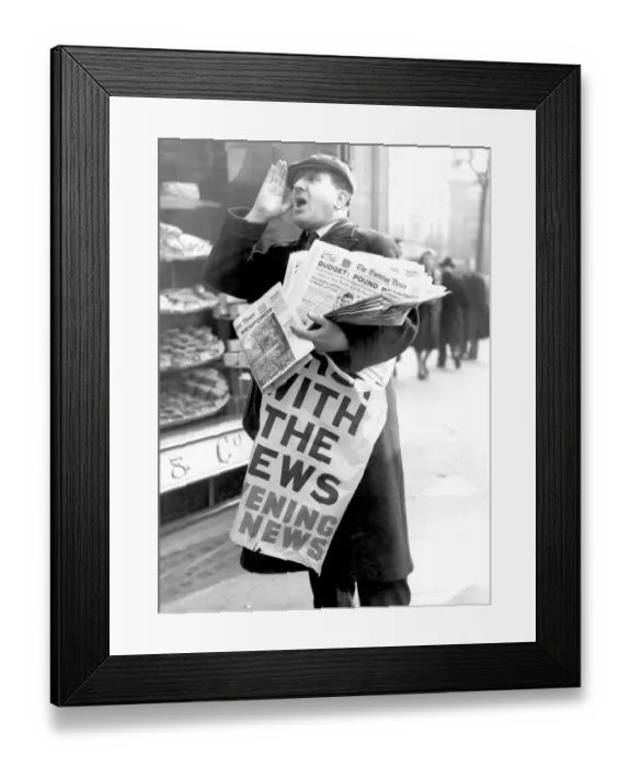Framed Print : Read All About It Framed Print : Read All About It