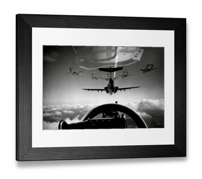 Framed Print : Pilots eye view Framed Print : Pilots eye view