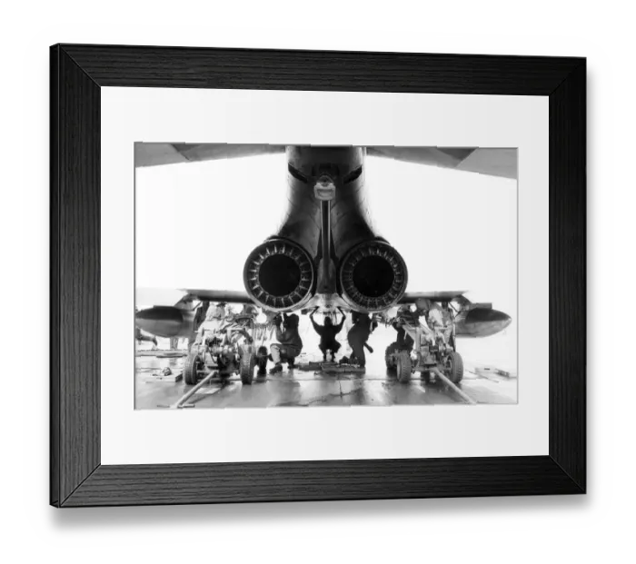 Framed Print : RAF Phantom jet being armed at RAF Wattisham 1980 Framed Print : RAF Phantom jet being armed at RAF Wattisham 1980