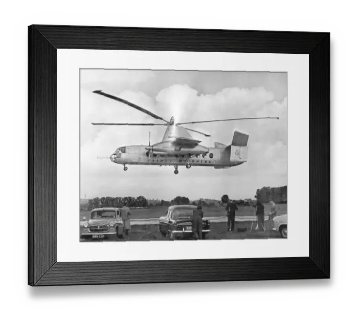 Framed Print : The Fairey Rotodyne at White Waltham airfield Berkshire 1958 Framed Print : The Fairey Rotodyne at White Waltham airfield Berkshire 1958