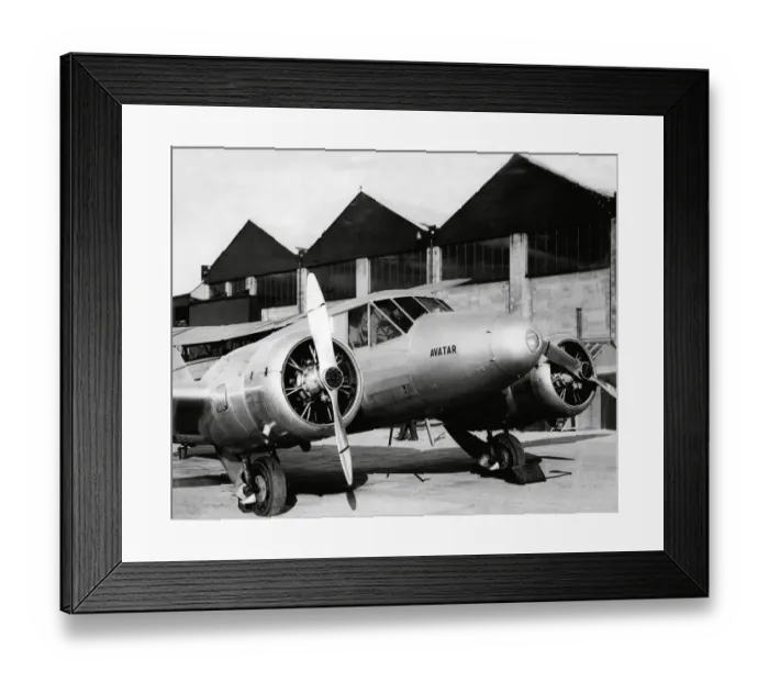 Framed Print : Imperial Airways Avatar 1935 Framed Print : Imperial Airways Avatar 1935