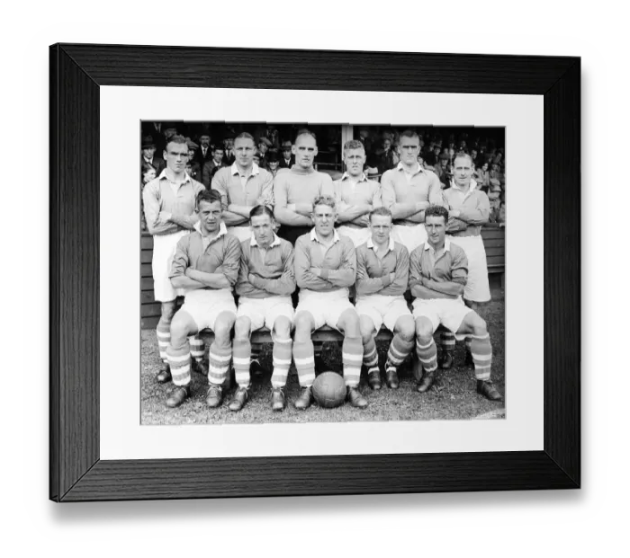 Framed Print : Queen of the South Football Team 1935 / 36 season Framed Print : Queen of the South Football Team 1935 / 36 season