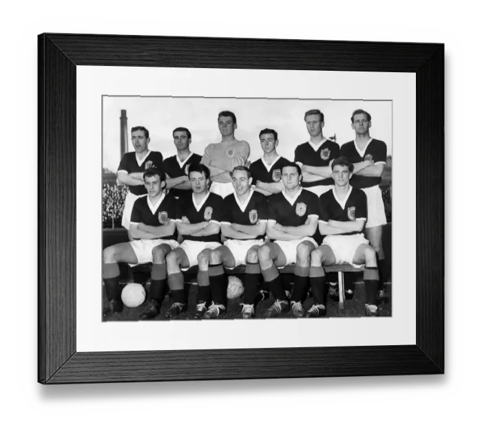 Framed Print : Scotland Football team 1960 Framed Print : Scotland Football team 1960