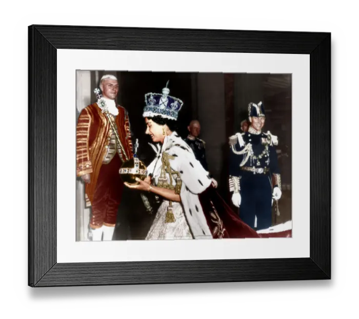 Framed Print : Coronation smiles Framed Print : Coronation smiles