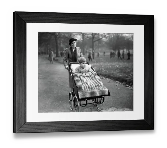 Framed Print : Prince Charles aged 3 Framed Print : Prince Charles aged 3