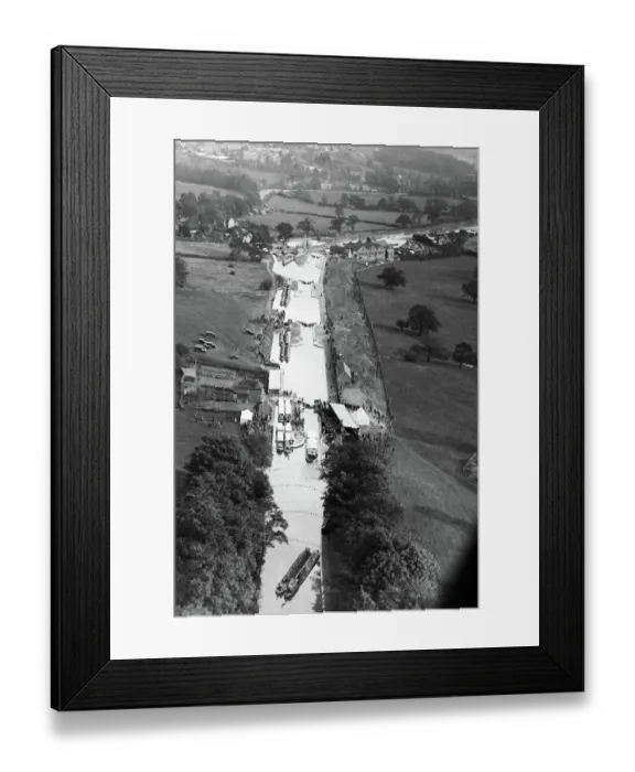 Framed Print : The Grand Union Canal between Napton and Birmingham 1934 Framed Print : The Grand Union Canal between Napton and Birmingham 1934