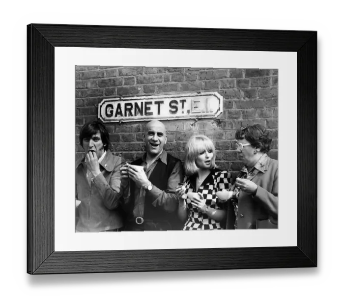 Framed Print : Paul Angelis, Warren Mitchell, Adrienne Posta, and Dandy Nichols Framed Print : Paul Angelis, Warren Mitchell, Adrienne Posta, and Dandy Nichols