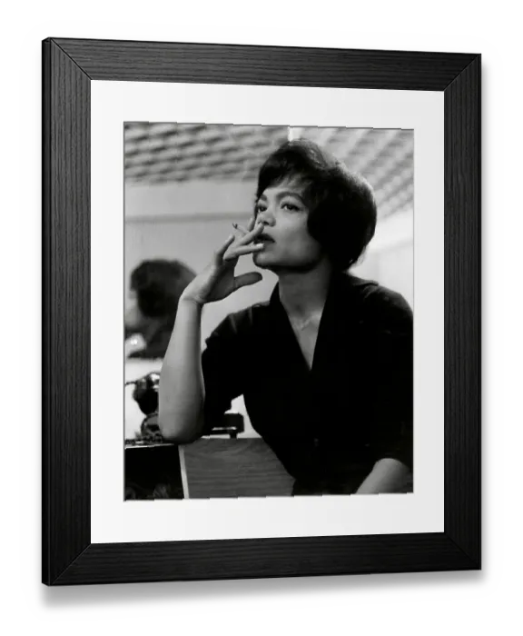 Framed Print : Eartha Kitt in 1960 Framed Print : Eartha Kitt in 1960