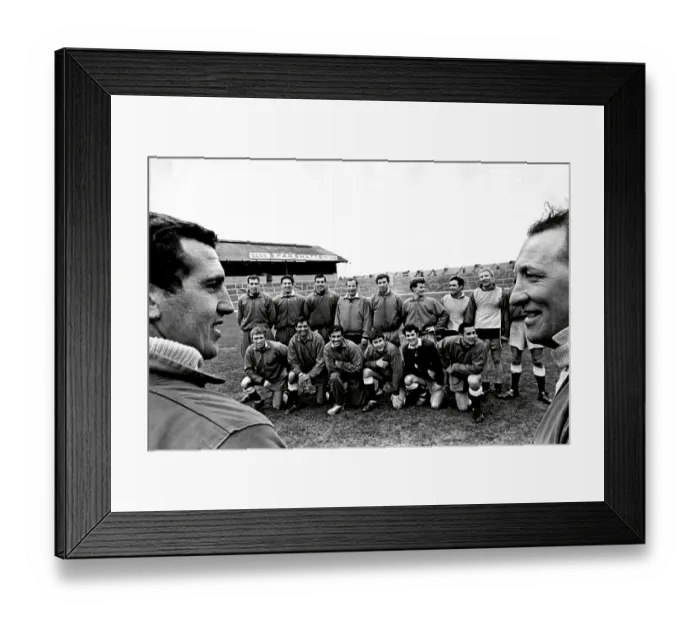 Framed Print : Portsmouth FC, 1968