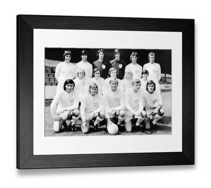 Framed Print : Millwall FC team group 1971