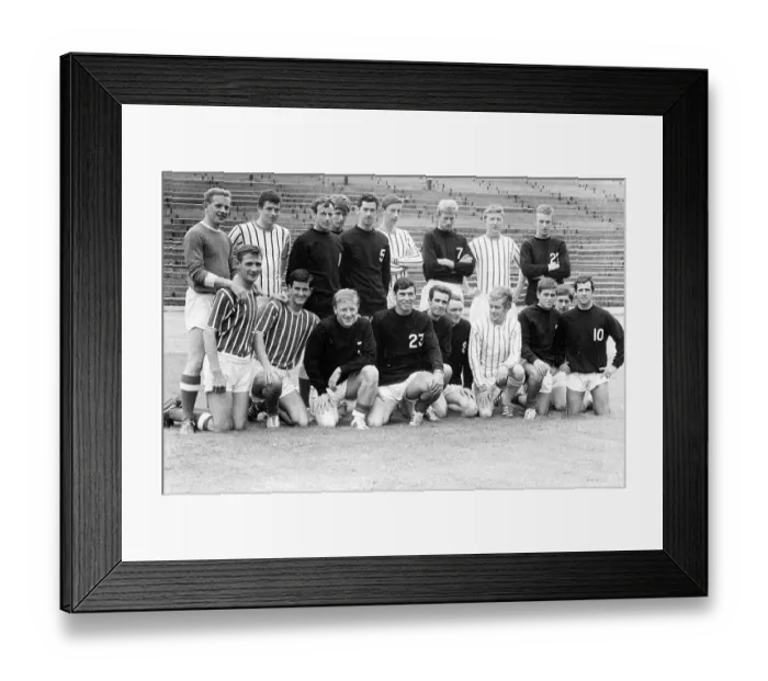 Framed Print : Dunfermline FC 1967 Framed Print : Dunfermline FC 1967
