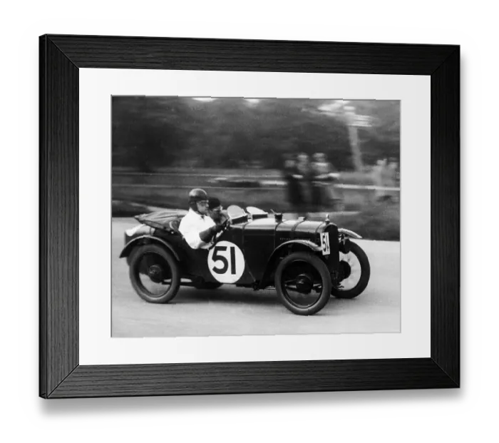 Framed Print : Archibald Frazer Nash driving his Austin at the Irish Grand Prix 1930 Framed Print : Archibald Frazer Nash driving his Austin at the Irish Grand Prix 1930