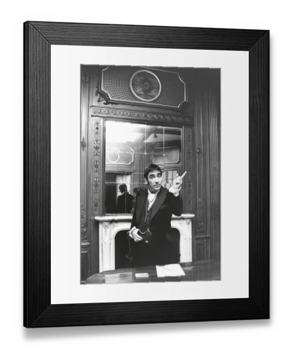 Framed Print : Keith Moon at home Framed Print : Keith Moon at home