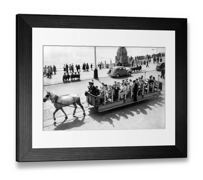 Framed Print : Isle of Man in the 1950's