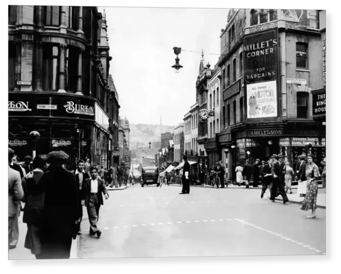 Print : Dolphin Square in Bristol 1936 Print : Dolphin Square in Bristol 1936