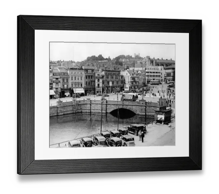 Framed Print : St. Augustine's Bridge, Bristol 1937 Framed Print : St. Augustine's Bridge, Bristol 1937