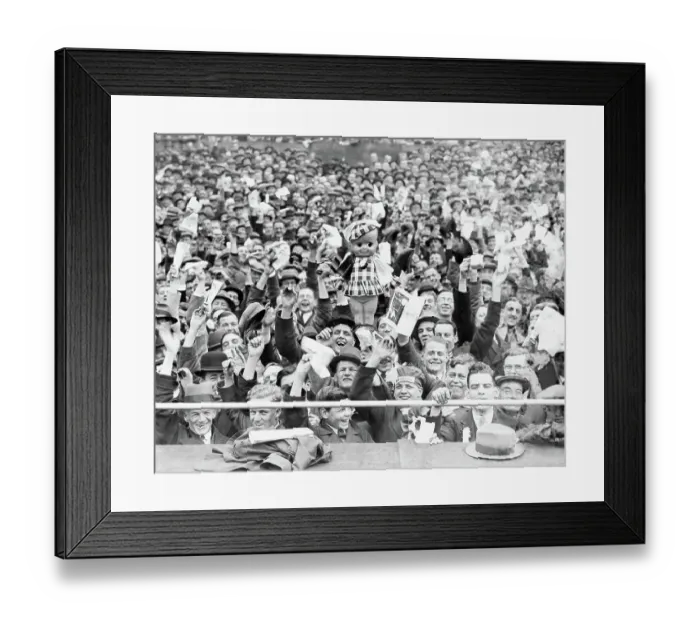 Framed Print : The crowd at the 1936 FA Cup Final Framed Print : The crowd at the 1936 FA Cup Final