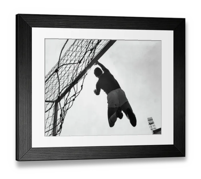Framed Print : Gordon Banks in action Framed Print : Gordon Banks in action