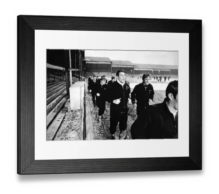 Framed Print : Luton FC training 1969 Framed Print : Luton FC training 1969
