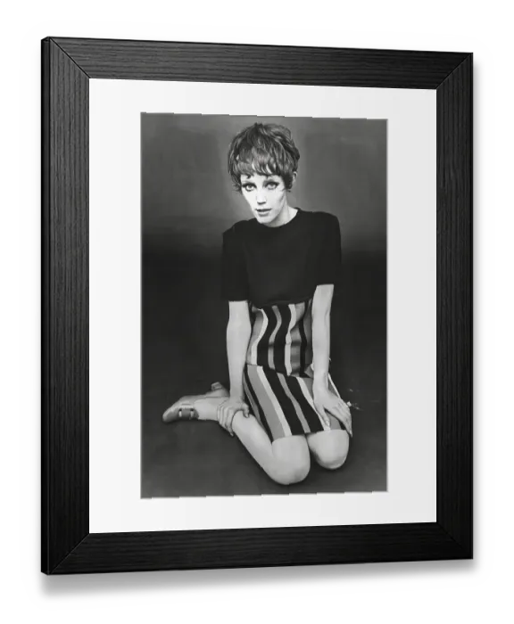 Framed Print : Jenny Smith fashion model, 1967 Framed Print : Jenny Smith fashion model, 1967