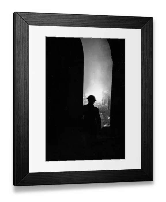 Framed Print : London in the Blitz Temple Church air raid 7 Framed Print : London in the Blitz Temple Church air raid 7