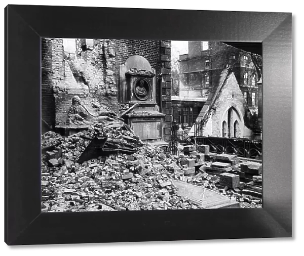 London in the Blitz Temple Church air raid 11